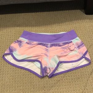 Ivivva Kids multicolored running shorts